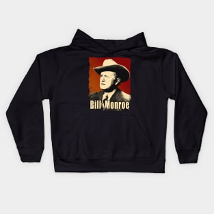 Vintage "bill  monroe" Kids Hoodie